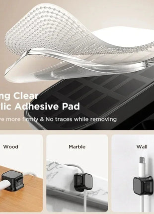 Magnetic Cable Clip Holder - one-hand magnetic clamp