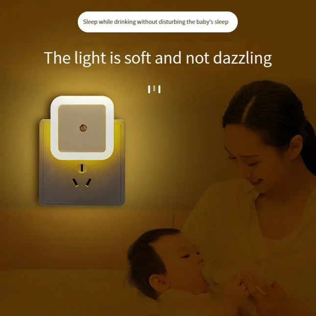 Auto — Soft Glow Bedside Light