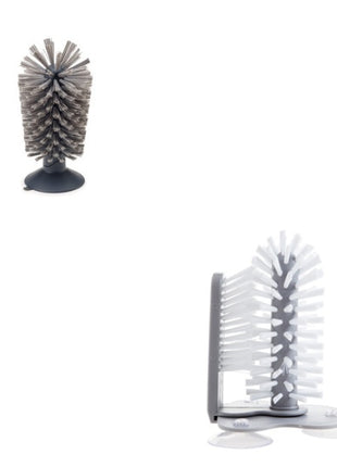 Creative suction wall lazy cup brush glass cleaning brush kitchen rotating cup tea cup brush cup brush