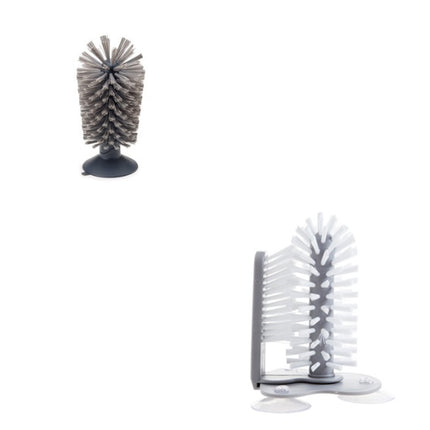 Creative suction wall lazy cup brush glass cleaning
