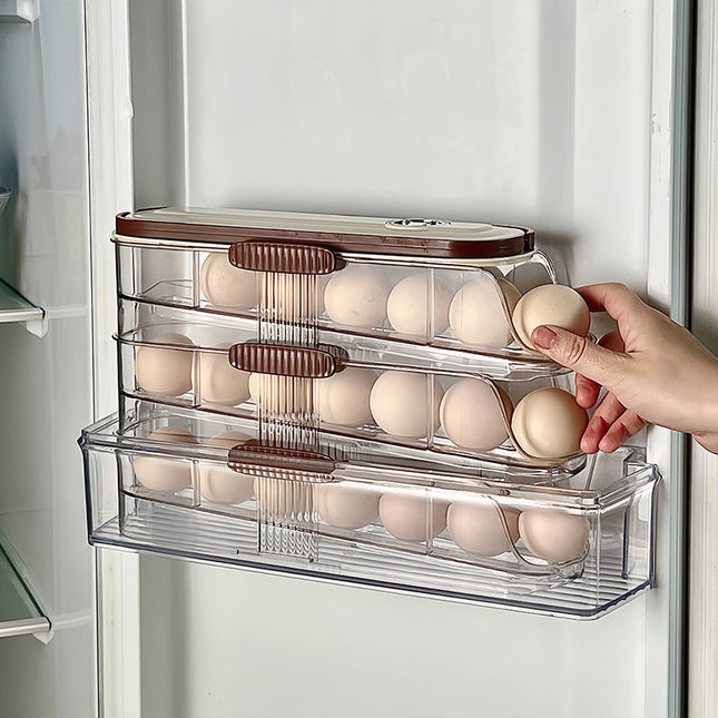 SmartRoll™ Multi-Layer Egg Organizer Box