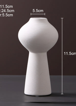 Contemporary Ceramic Vase for Living Room & Home Styling