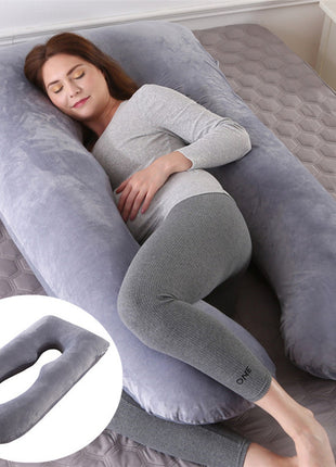 Summer Sleeping Support Pillow For Pregnant Women U Shape Maternity Pillows Pregnancy Ice Silk