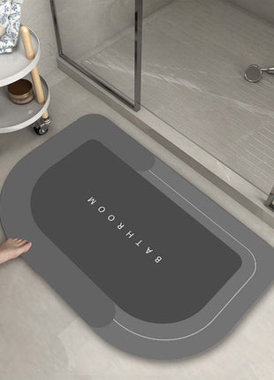 Cushion Cushion Bathroom Sliding  Door  Floor  Bathroom Foot Mat