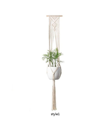 4 Pack - Macrame Hanging Baskets