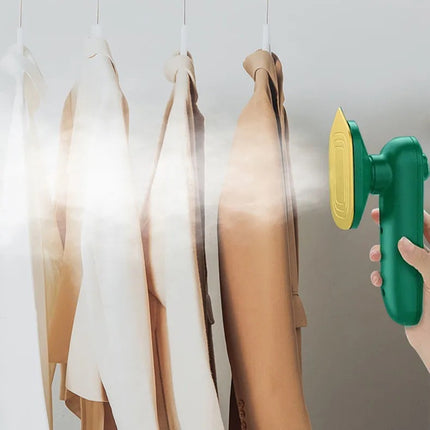 Portable Handheld Steam Iron for Wet and Dry Use