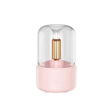 Portable USB Cool Mist Humidifier with LED Nightlight