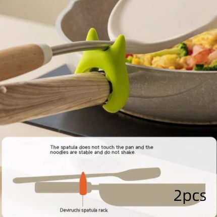 Multifunctional Spatula Holder Silicone Anti-overflow Spoon Holder