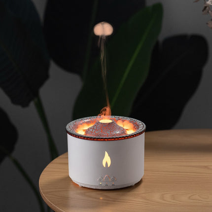 LavaGlow™ Ultrasonic Volcano Flame Aromatherapy Humidifier