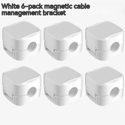Adjustable Magnetic Cable Clip Under Desk Organizer