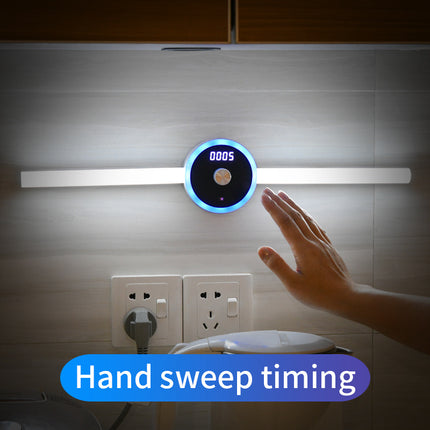 LumiSense™ Smart Motion Sensor LED Cabinet Light with Clock & Timer