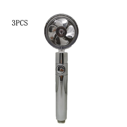 High Pressure Handheld Shower Head with Stop Button