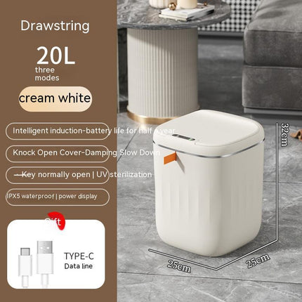 Smart Sensor Trash Can – Automatic Touchless Waste Bin with Lid