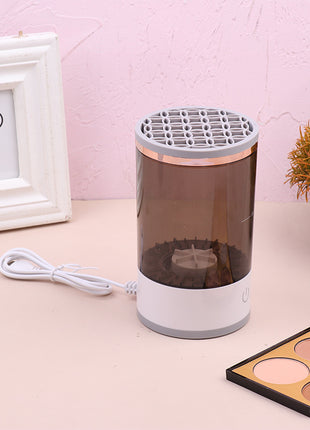Women Eye Shadow Brush Cleaning Tool Portable Electric Makeup Brush Cleaner Machine With USB Charging Automatic Cosmetic Brush