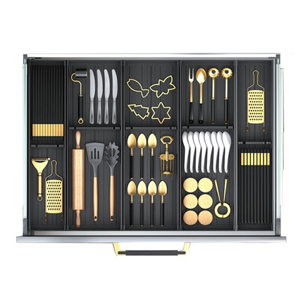 Adjustable Kitchen Drawer Organizer Storage Divider Tray