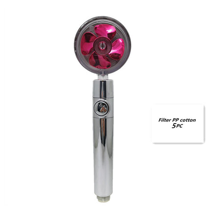 High Pressure Handheld Shower Head with Stop Button