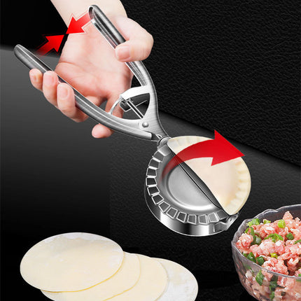 Stainless Steel Dumpling Mold Press for Home Baking
