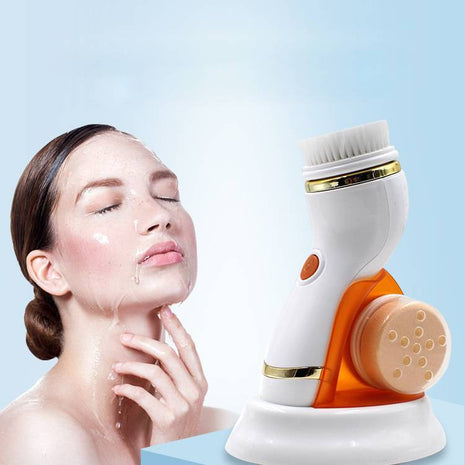 Deep Pore Ultrasonic Facial Brush – 2-Speed Electric Cleanser