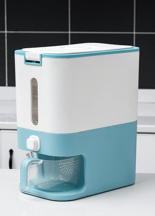 Kitchen Intelligent Metering 12kg Automatic Rice Bucket