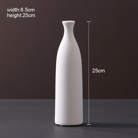 Contemporary Ceramic Vase for Living Room & Home Styling