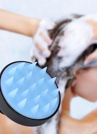 Silicone Brush To Clean The Scalp And Massage The Blood Meridians