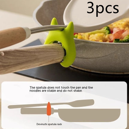 Multifunctional Spatula Holder Silicone Anti-overflow Spoon Holder