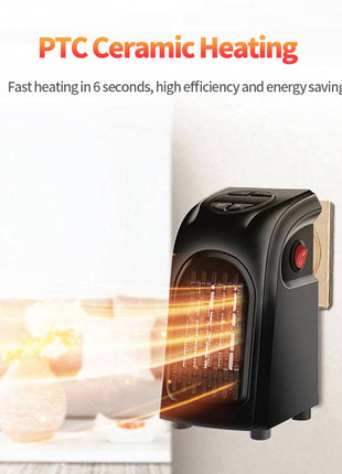 Winter Air Heater Fan Heater Electric Home Heaters Mini Room Air Wall Heater Ceramic Heating Warmer Fan For Home Office Camping