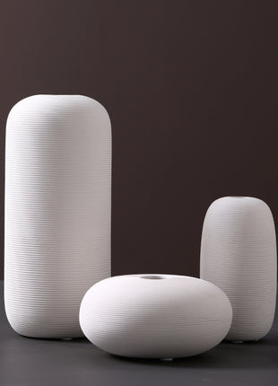 Contemporary Ceramic Vase for Living Room & Home Styling