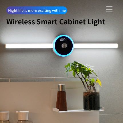 LumiSense™ Smart Motion Sensor LED Cabinet Light with Clock & Timer