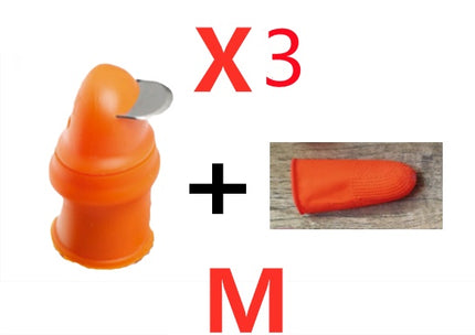 Silicone Thumb Knife Finger Protector for Garden Cutting
