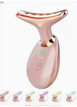 EMS Thermal Neck Lifting And Tighten Massager Electric Microcurrent Wrinkle Remover