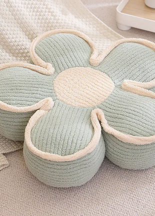 Thick Flower Tatami Futon Cushion, Comfort with Playful Style