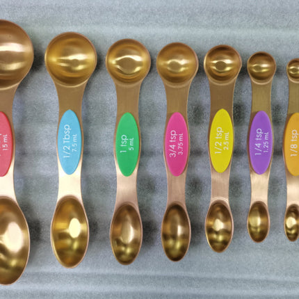Stainless Steel Magnetic Double Head Measuring Spoon Set