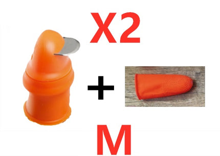 Silicone Thumb Knife Finger Protector for Garden Cutting