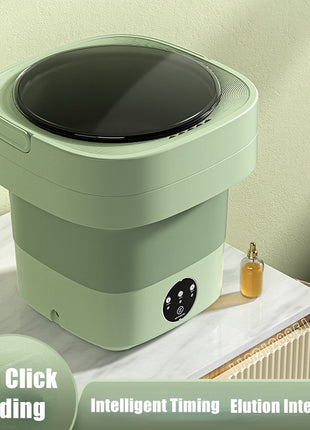 Mini Foldable Washing Machine Portable Mini Socks Underwear Panties Washing Machine Big Capacity 3 Models With Spinning Dry Gadgets