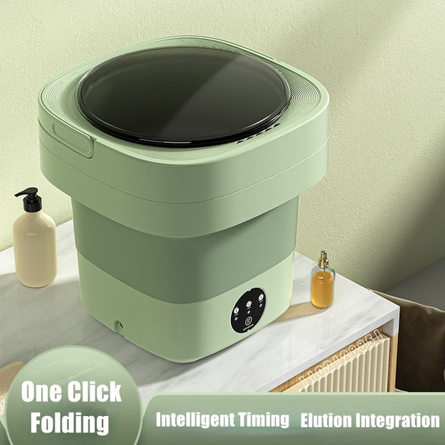 Mini Foldable Washing Machine – 6.5L Portable Washer & Spin Dryer