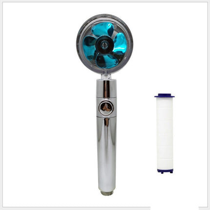High Pressure Handheld Shower Head with Stop Button