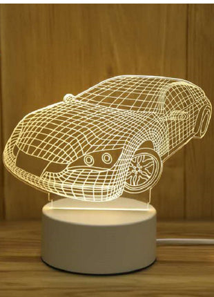 Romantic 3D LED Lamp – Room & Holiday Decoration