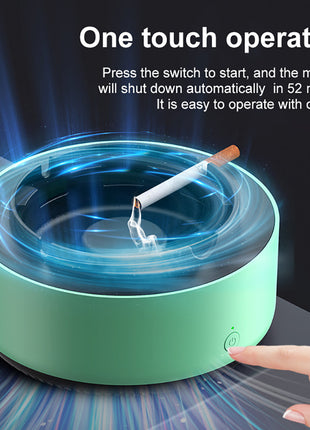 Air Purifier Ashtray Intelligent Electronic Ashtray For Filtering Second-Hand Smoke From Cigarettes Remove Smoking Home Office