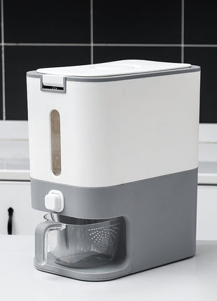Kitchen Intelligent Metering 12kg Automatic Rice Bucket