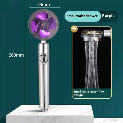 High Pressure Handheld Shower Head with Stop Button