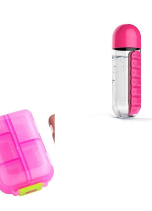 Travel Pill Case – 10-Compartment Vitamin & Medicine Storage Box