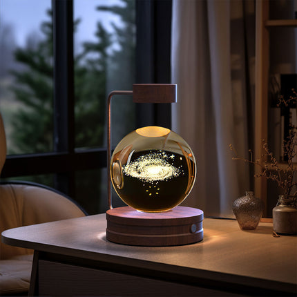 Cosmic Dinosaur Crystal Ball USB Night Light Lamp