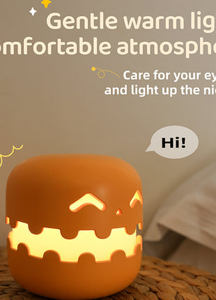 Pumpkin Lamp Bedside Halloween Funny Decoration Ambience Light For Bedrooms Living Room Decoration Kids Birthday Gift Halloween Decorations