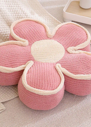 Thick Flower Tatami Futon Cushion, Comfort with Playful Style