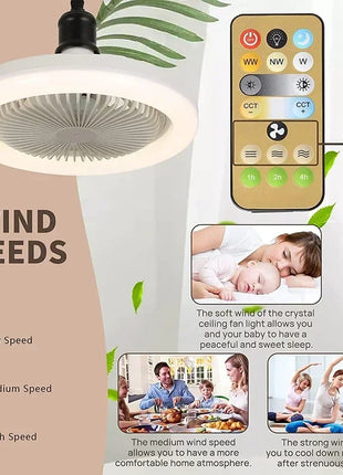 Cool Breeze Ceiling Fan Light