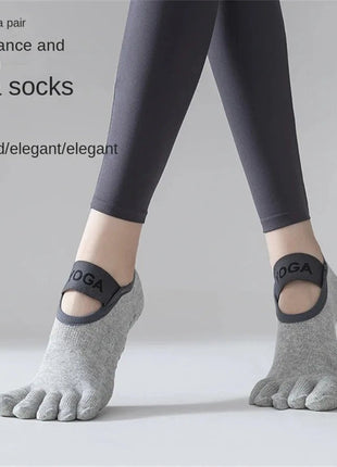 Knit Yoga Socks for Women Let Your Toes Breathe