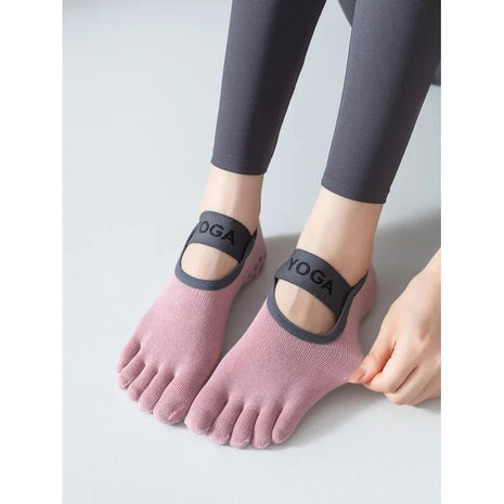 Knit Yoga Socks for Women Let Your Toes Breathe