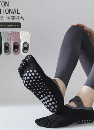 Knit Yoga Socks for Women Let Your Toes Breathe