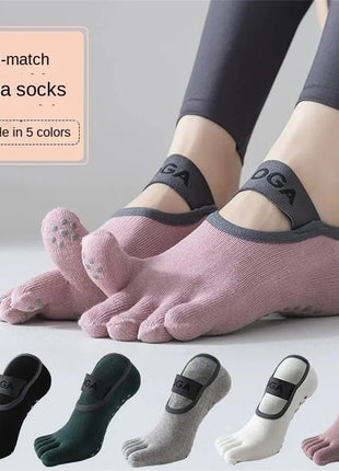 Knit Yoga Socks for Women Let Your Toes Breathe